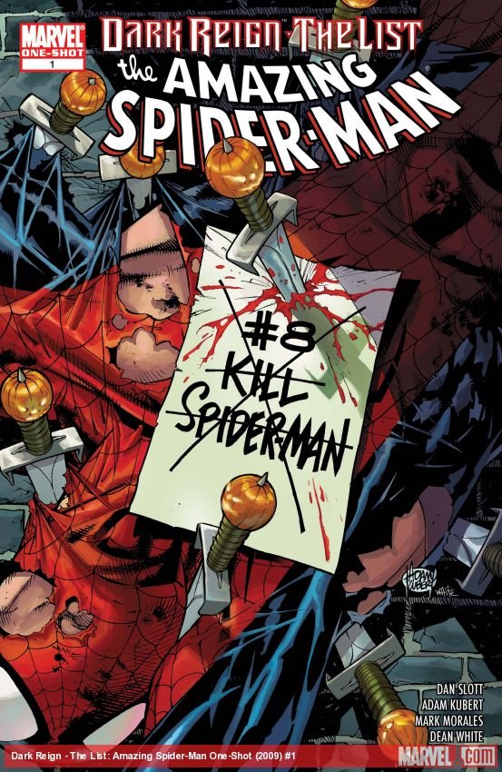 Cover of Dark Reign: The List - Amazing Spider-Man (2009) - #1