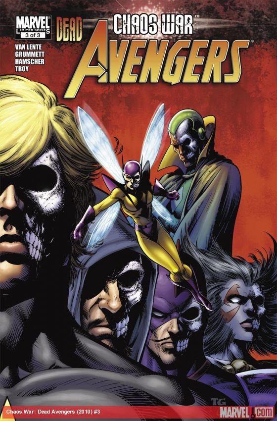 Cover of Chaos War: Dead Avengers (2010) - #3