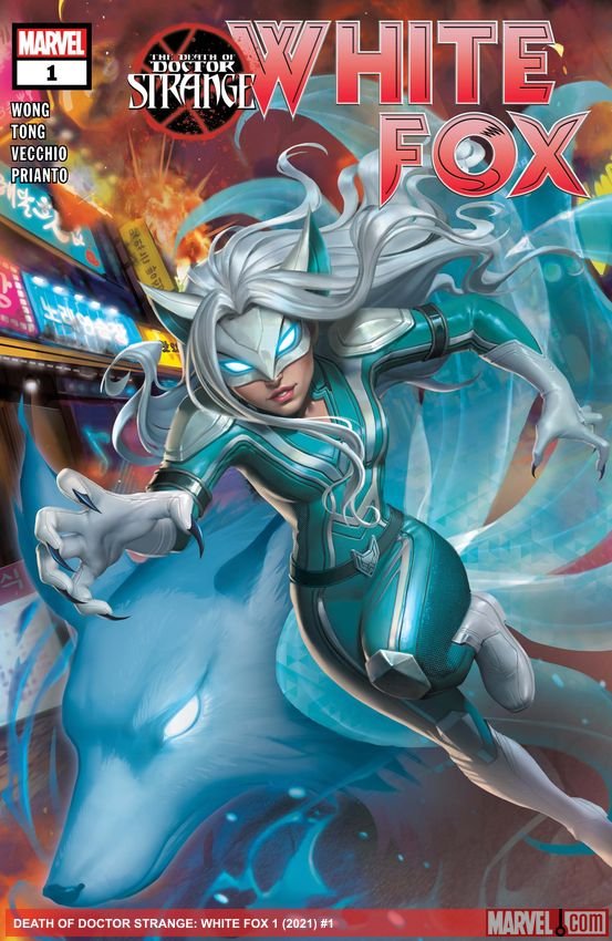 Cover of Death Of Doctor Strange: White Fox (2021) - #1