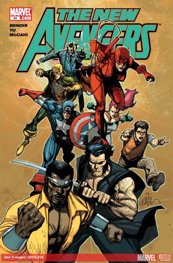 Cover of New Avengers (2004) - #34
