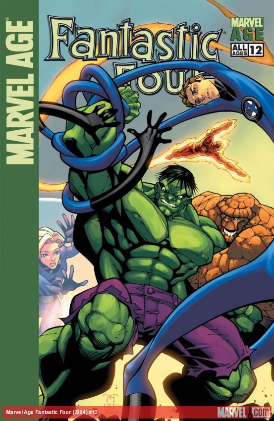 Cover of Marvel Age Fantastic Four (2004) - #12