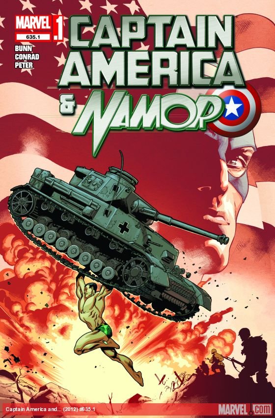 Cover of Captain America And Namor (2012) - #635.1