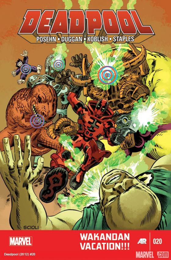 Cover of Deadpool (2012) - #20