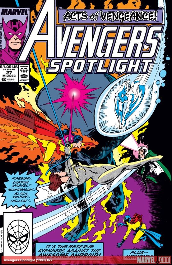 Cover of Avengers Spotlight (1989) - #27