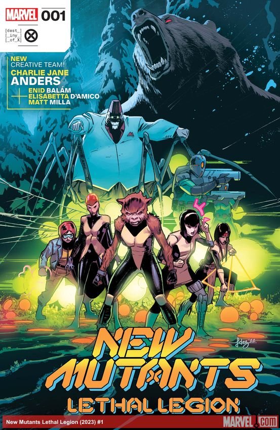 Cover of New Mutants Lethal Legion (2023) - #1