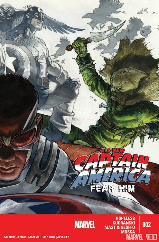 Cover of All-New Captain America: Fear Him (2015) - #2
