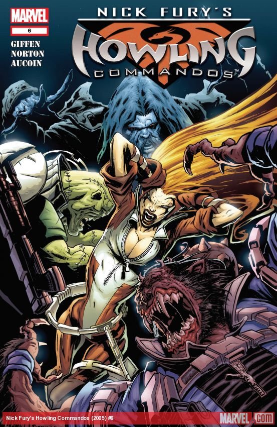 Cover of Nick Fury's Howling Commandos (2005) - #6