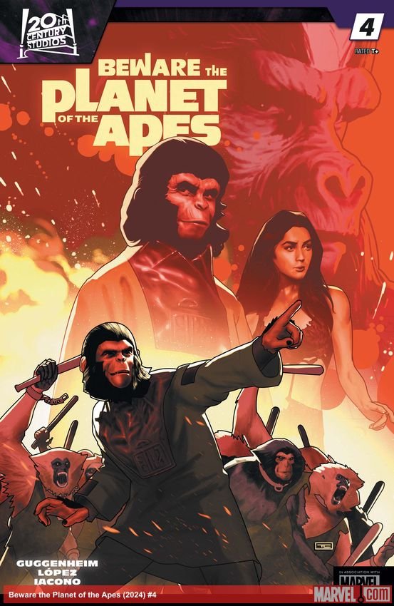 Cover of Beware The Planet Of The Apes (2024) - #4