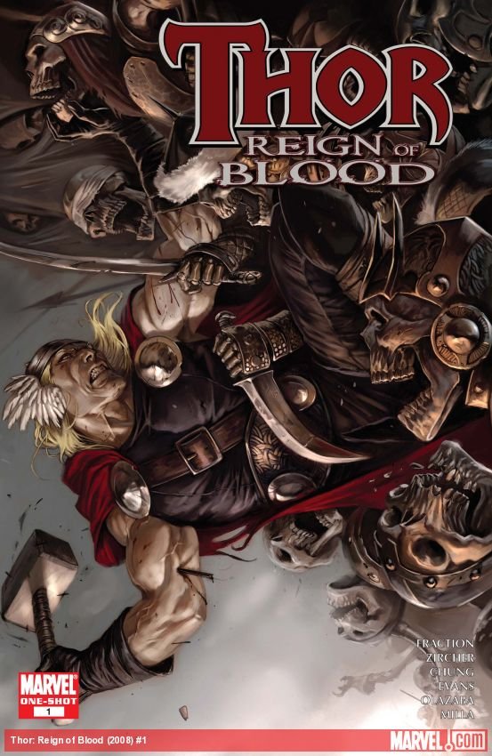 Cover of Thor: Reign Of Blood (2008) - #1