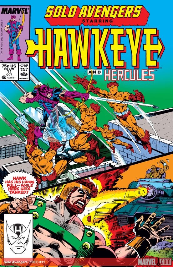 Cover of Solo Avengers (1987) - #11