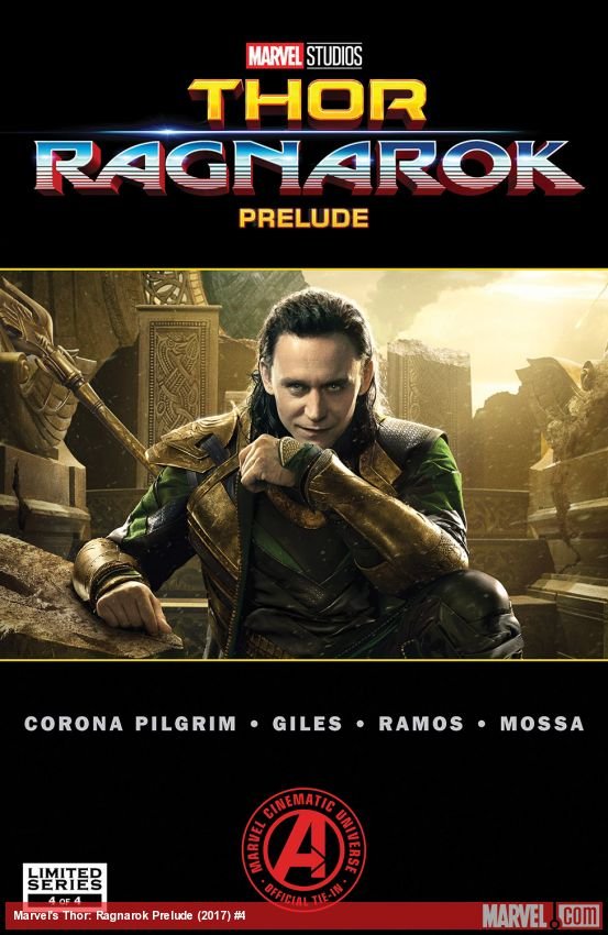 Cover of Marvel's Thor: Ragnarok Prelude (2017) - #4