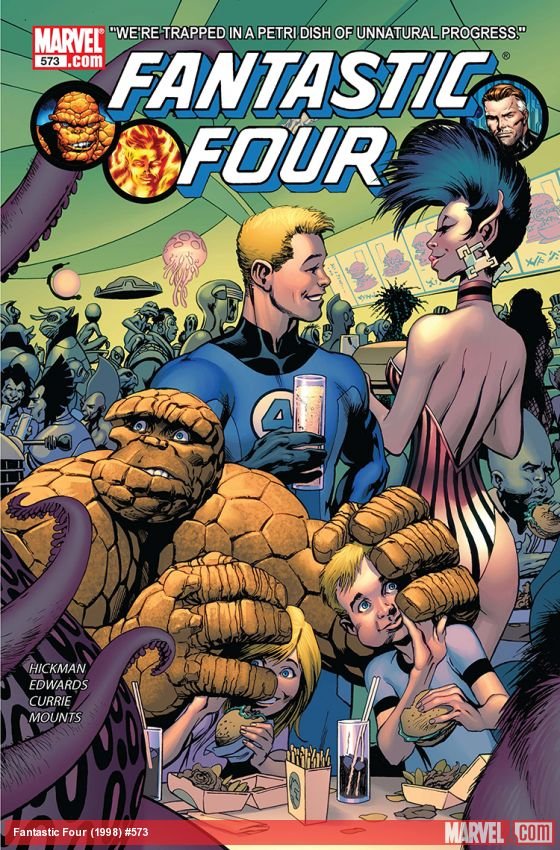 Cover of Fantastic Four (1998) - #573
