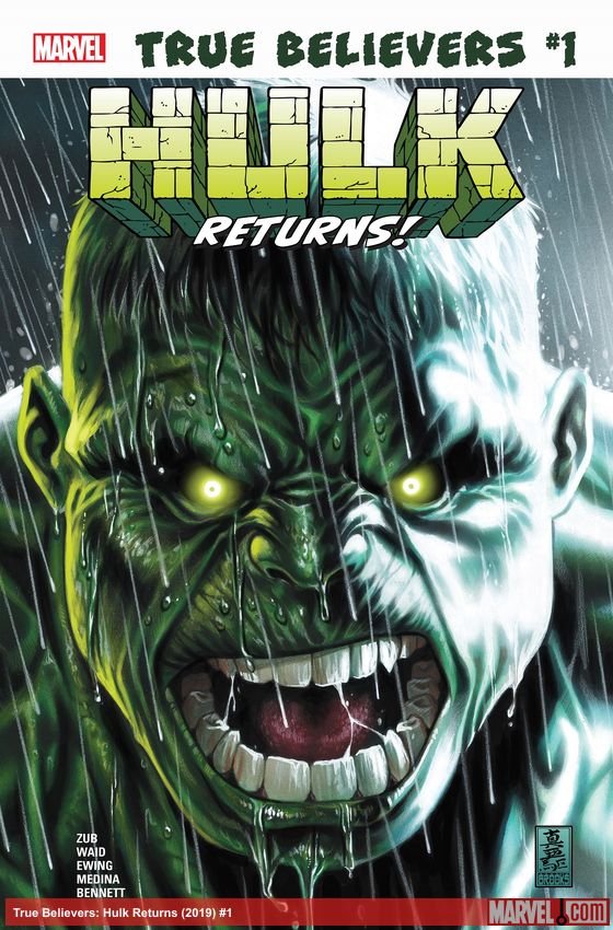 Cover of True Believers: Hulk Returns (2019) - #1
