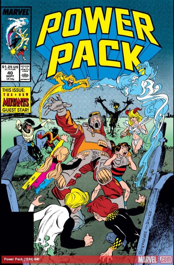 Cover of Power Pack (1984) - #40