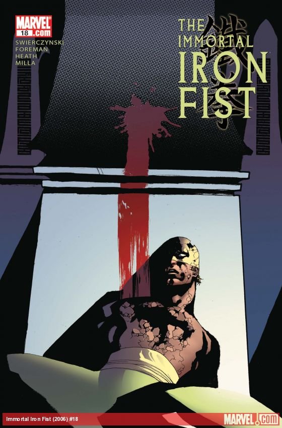 Cover of The Immortal Iron Fist (2006) - #18