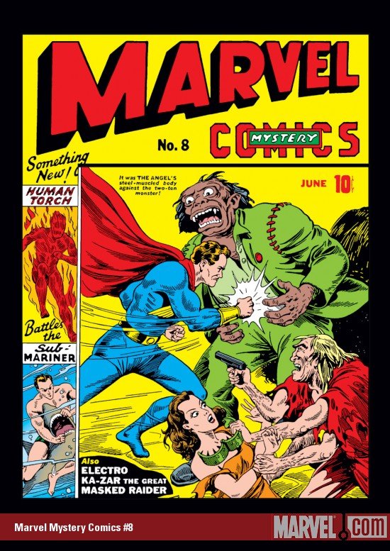 Cover of Marvel Mystery Comics (1939) - #8