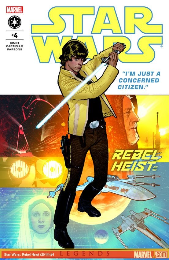Cover of Star Wars: Rebel Heist (2014) - #4
