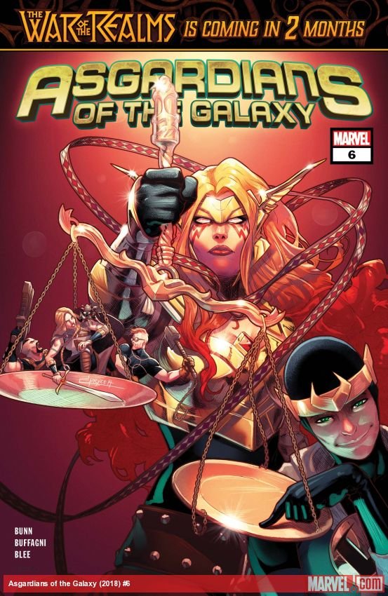 Cover of Asgardians Of The Galaxy (2018) - #6