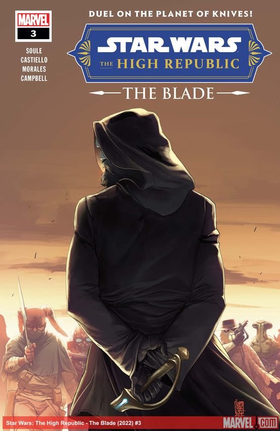 Cover of Star Wars: The High Republic - The Blade (2022) - #3