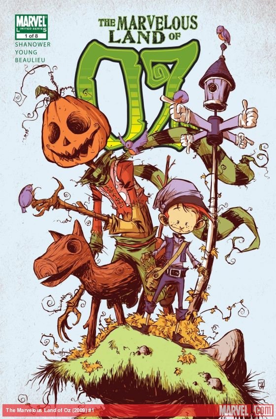Cover of The Marvelous Land Of Oz (2009) - #1