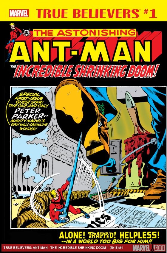 Cover of True Believers: Ant-Man - The Incredible Shrinking Doom (2018) - #1