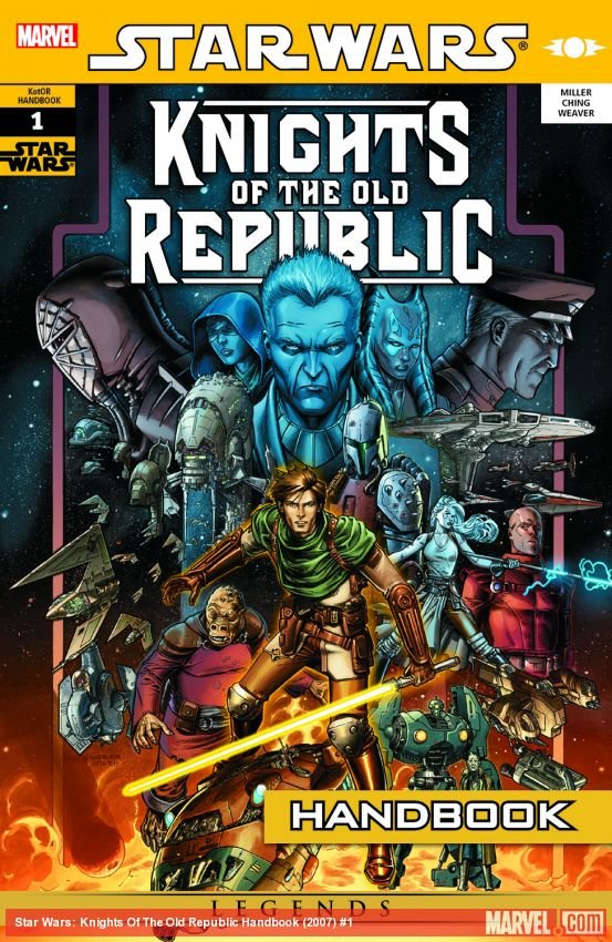 Cover of Star Wars: Knights Of The Old Republic Handbook (2007) - #1
