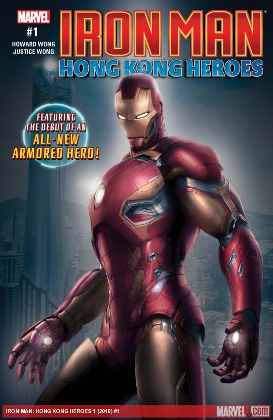 Cover of Iron Man: Hong Kong Heroes (2018) - #1