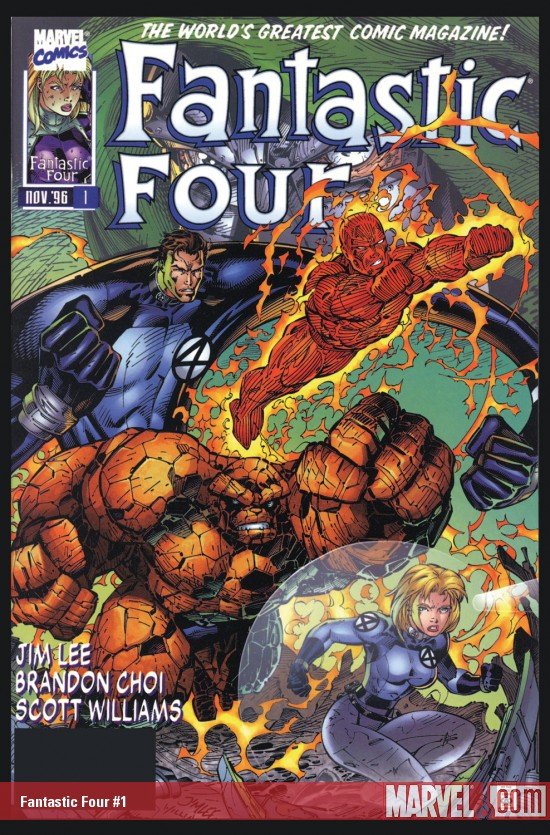 Cover of Fantastic Four (1996) - #1