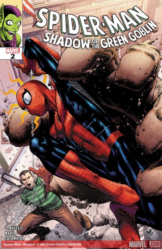 Cover of Spider-Man: Shadow Of The Green Goblin (2024) - #2