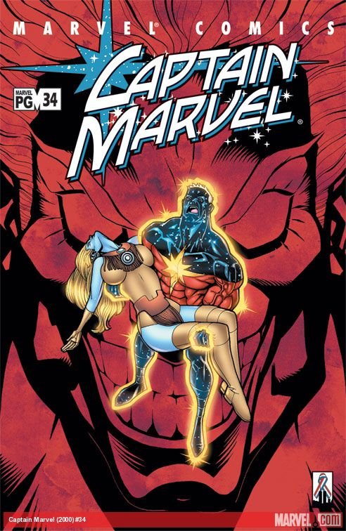 Cover of Captain Marvel (1999) - #34