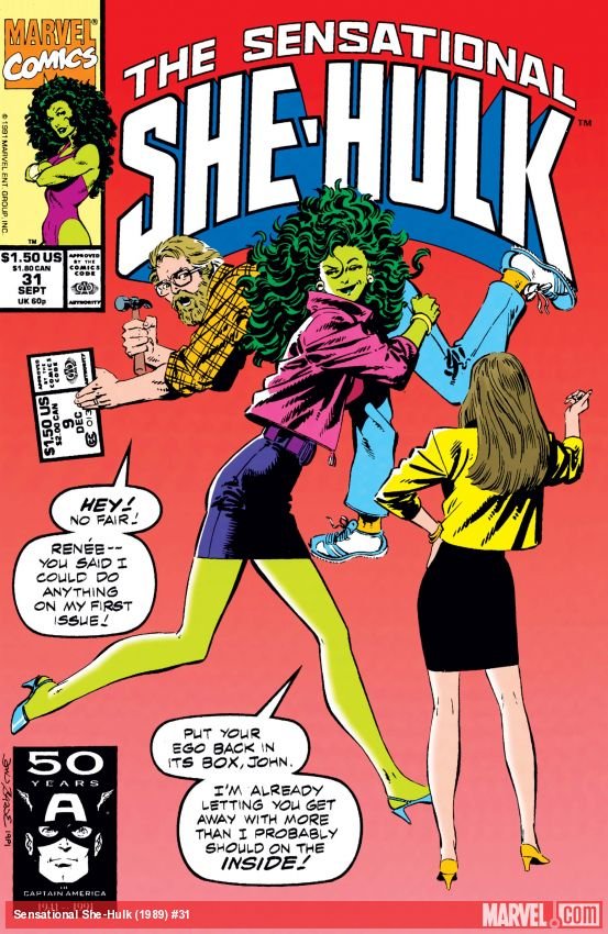 Cover of Sensational She-Hulk (1989) - #31