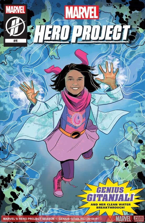 Cover of Marvel's Hero Project Season 1: Genius Gitanjali (2019) - #1