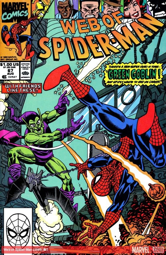 Cover of Web Of Spider-Man (1985) - #67