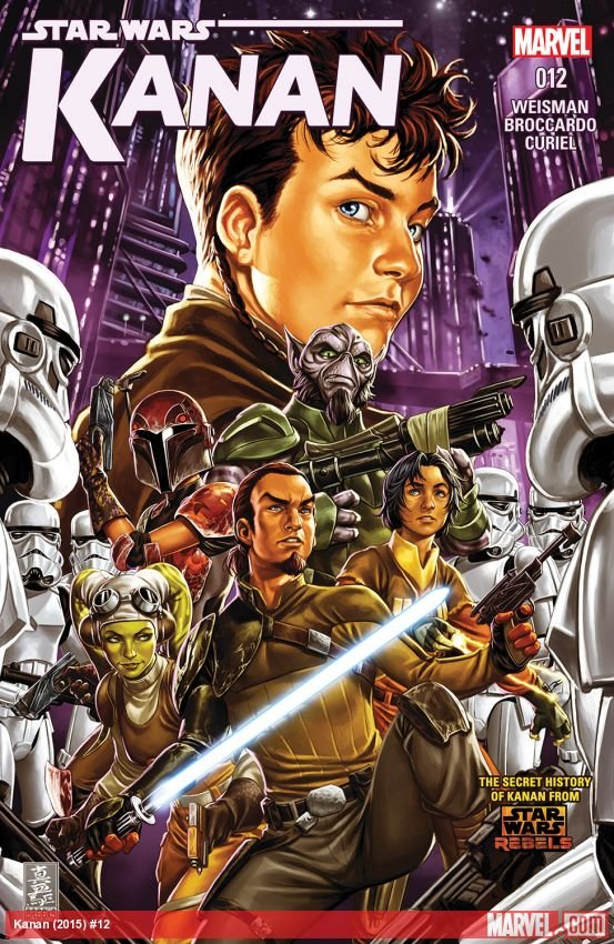 Cover of Kanan - The Last Padawan (2015) - #12