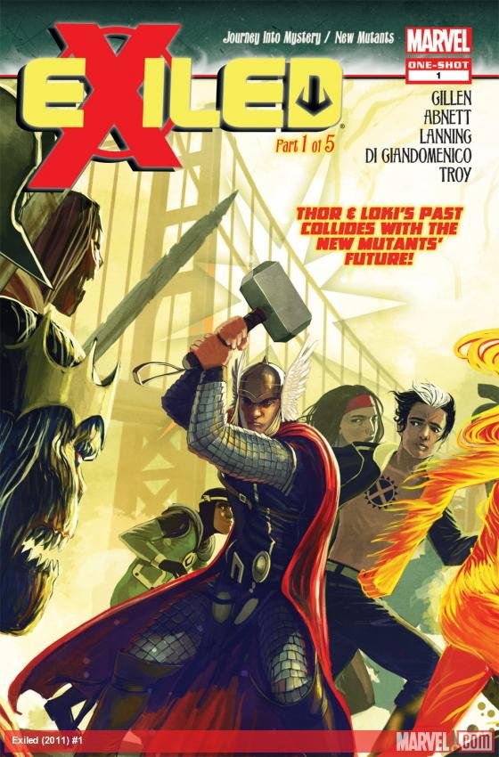 Cover of Exiled (2012) - #1