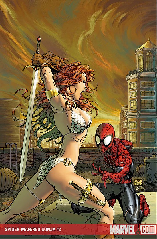 Cover of Spider-Man/Red Sonja (2007) - #2