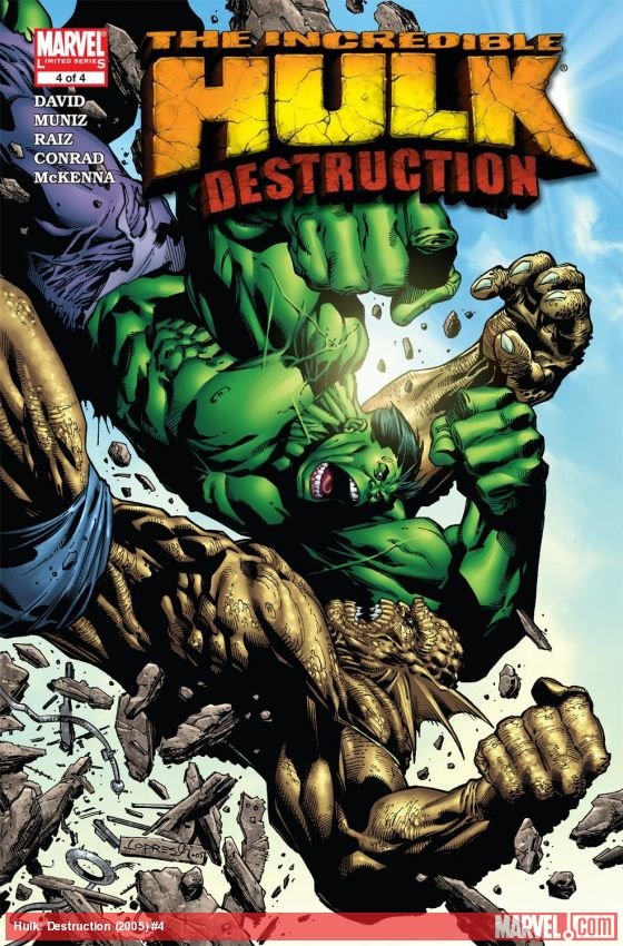 Cover of Hulk: Destruction (2005) - #4