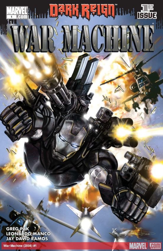 Cover of War Machine (2008) - #1