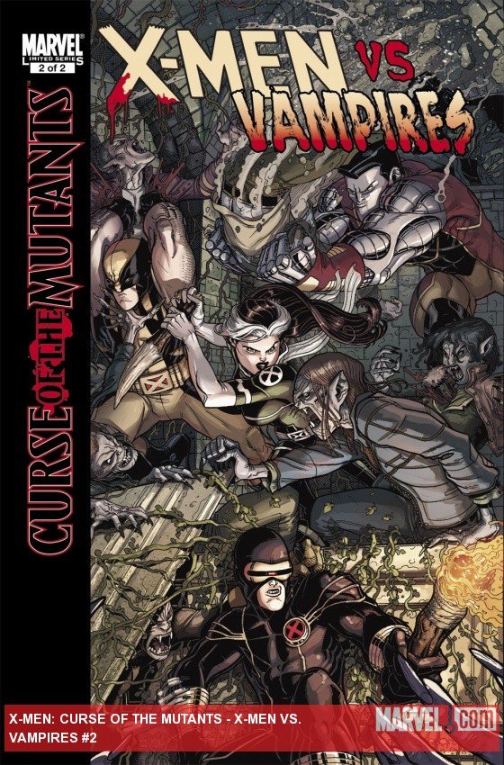 Cover of X-Men: Curse of the Mutants - X-Men Vs. Vampires (2010) - #2