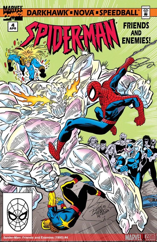 Cover of Spider-Man: Friends And Enemies (1995) - #4