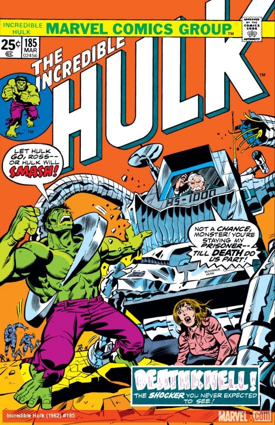 Cover of Incredible Hulk (1962) - #185