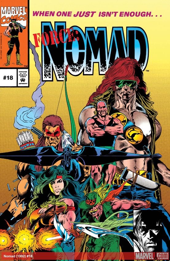 Cover of Nomad (1992) - #18