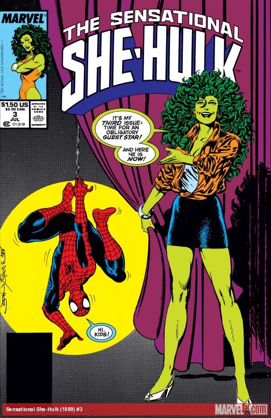 Cover of Sensational She-Hulk (1989) - #3