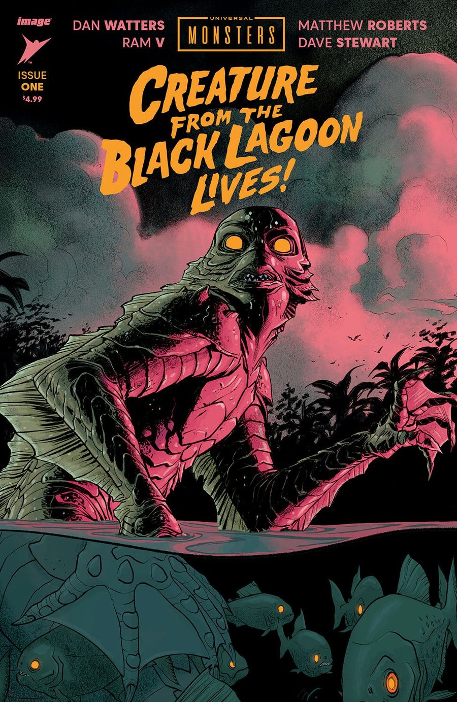 Cover of Universal Monsters: The Creature From The Black Lagoon Lives! (2024) - #1