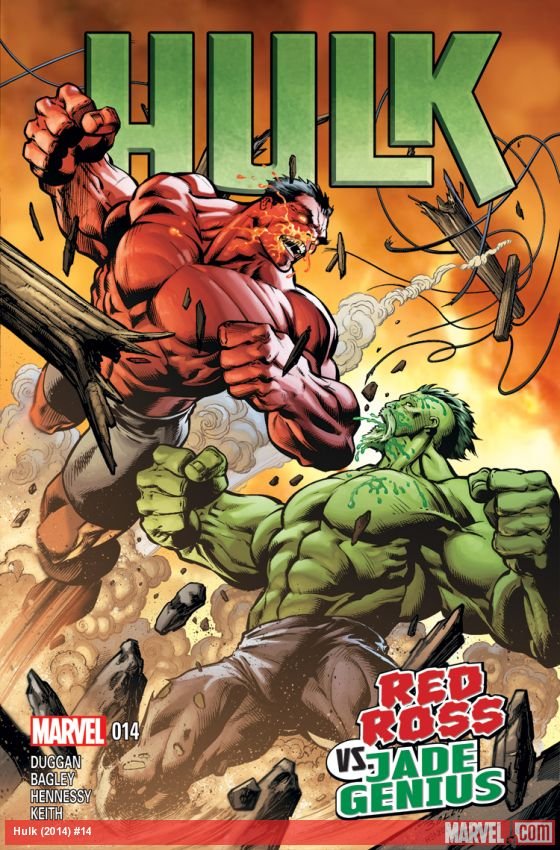 Cover of Hulk (2014) - #14