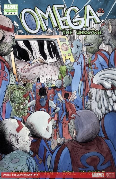 Cover of Omega: The Unknown (2007) - #10