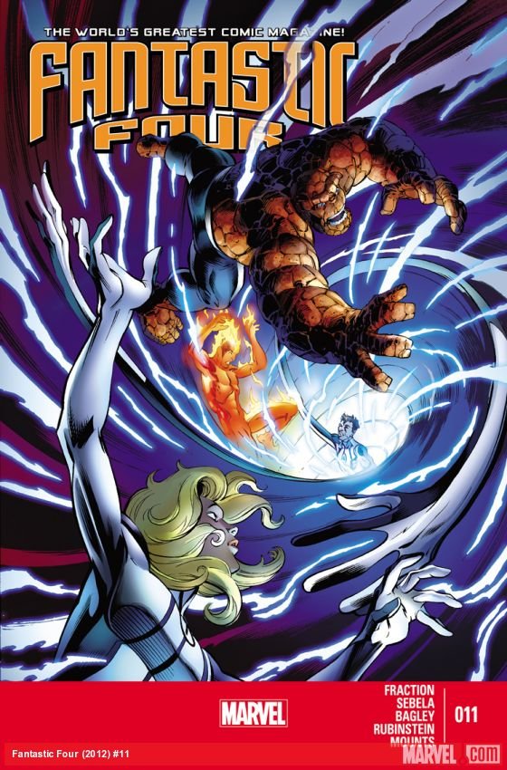Cover of Fantastic Four (2012) - #11