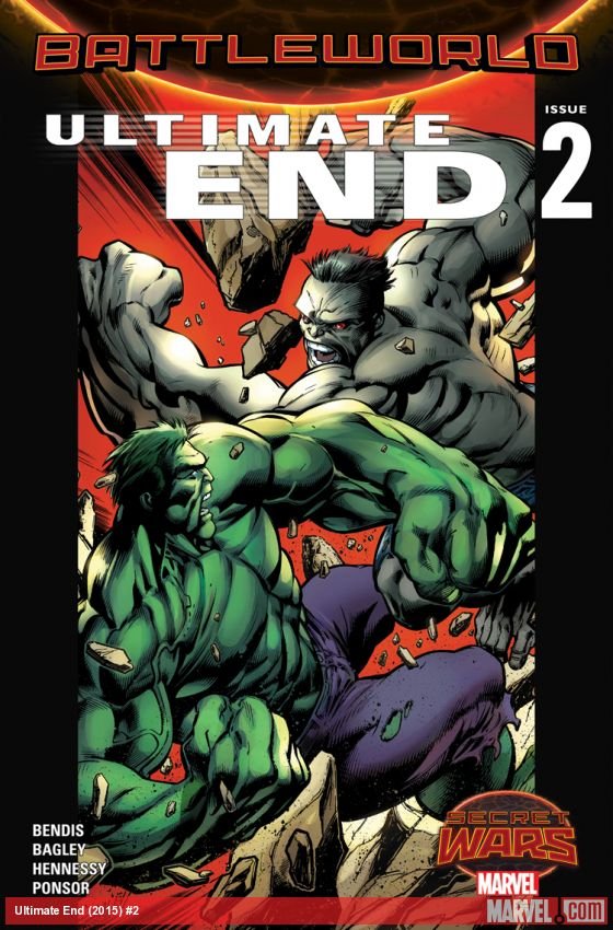 Cover of Ultimate End (2015) - #2