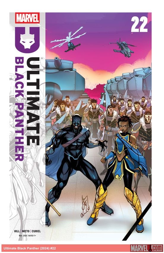 Cover of Ultimate Black Panther (2024) - #22