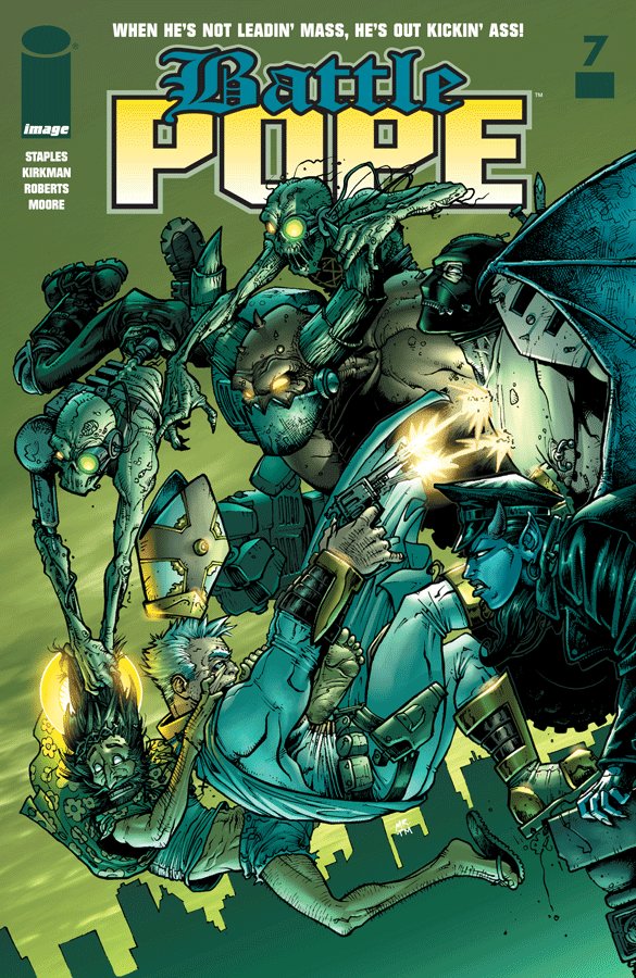 Cover of Battle Pope (2005) - #7